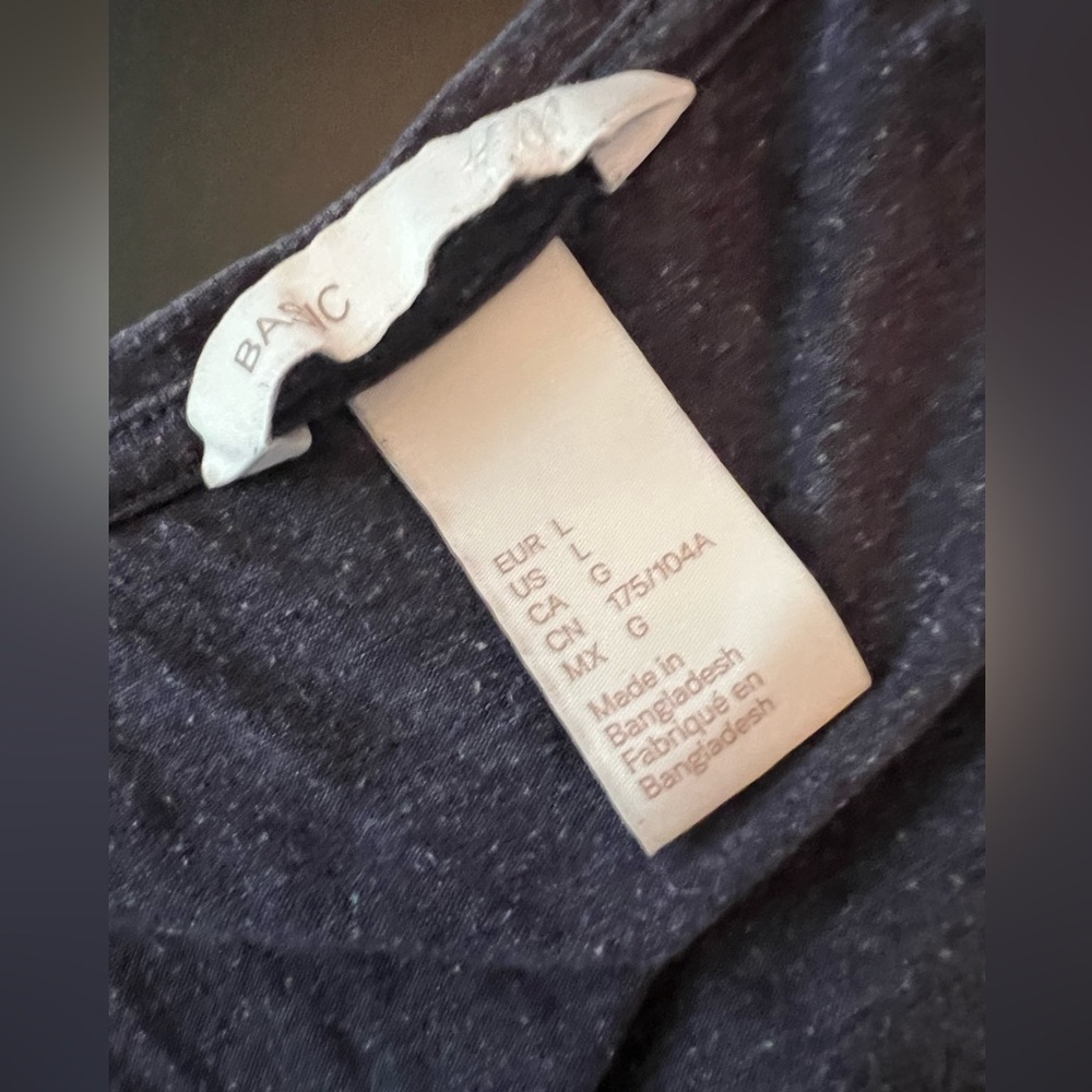 Navy Heather T